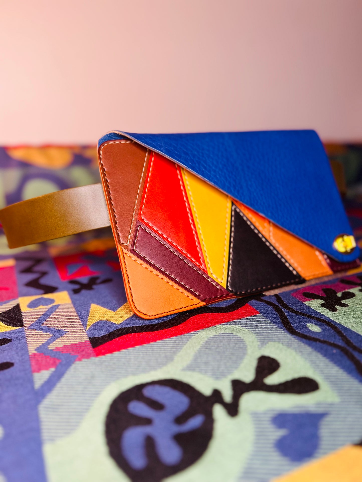 Blue Unicorn Patchwork Belt Bag #2