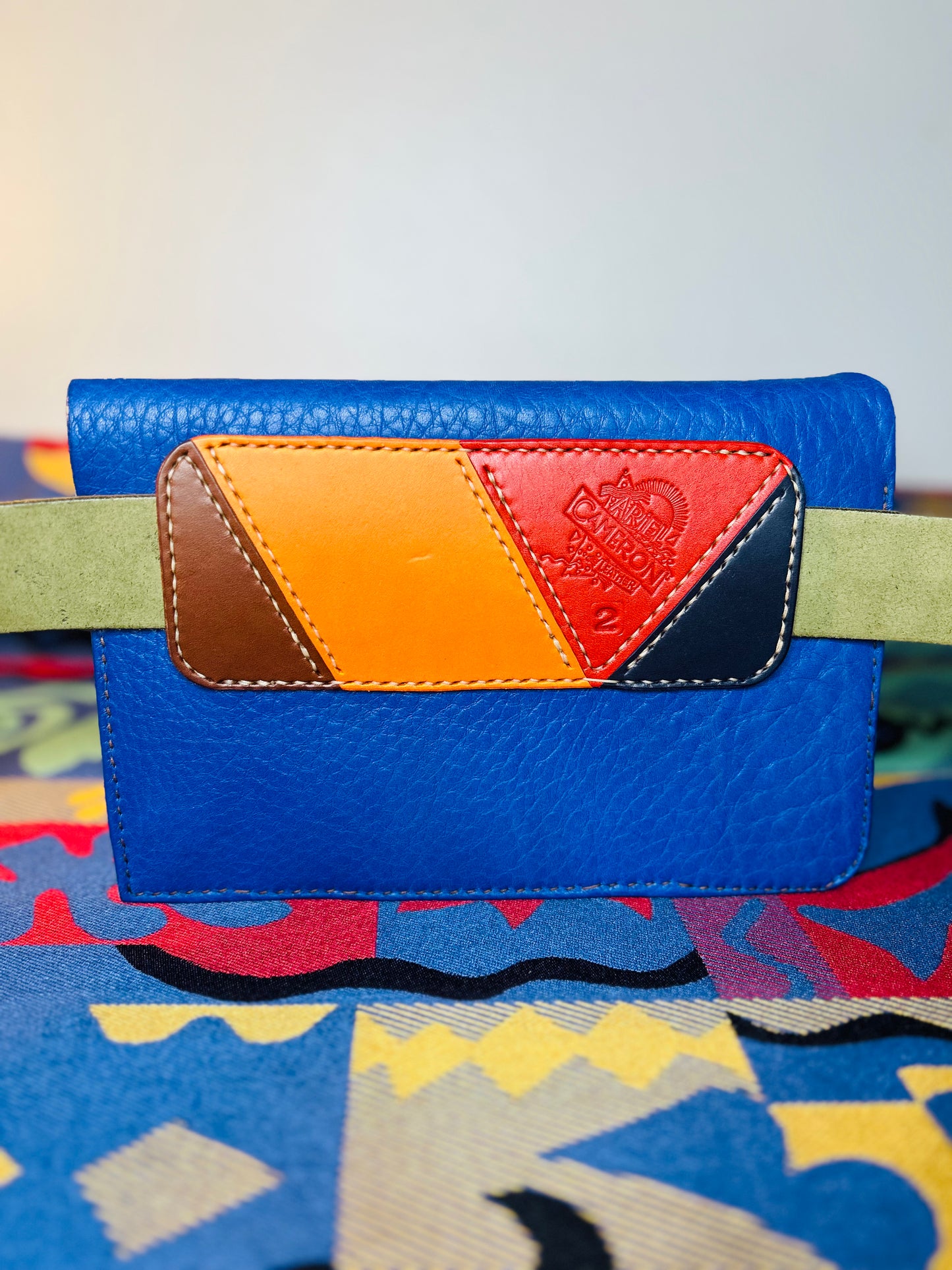 Blue Unicorn Patchwork Belt Bag #2