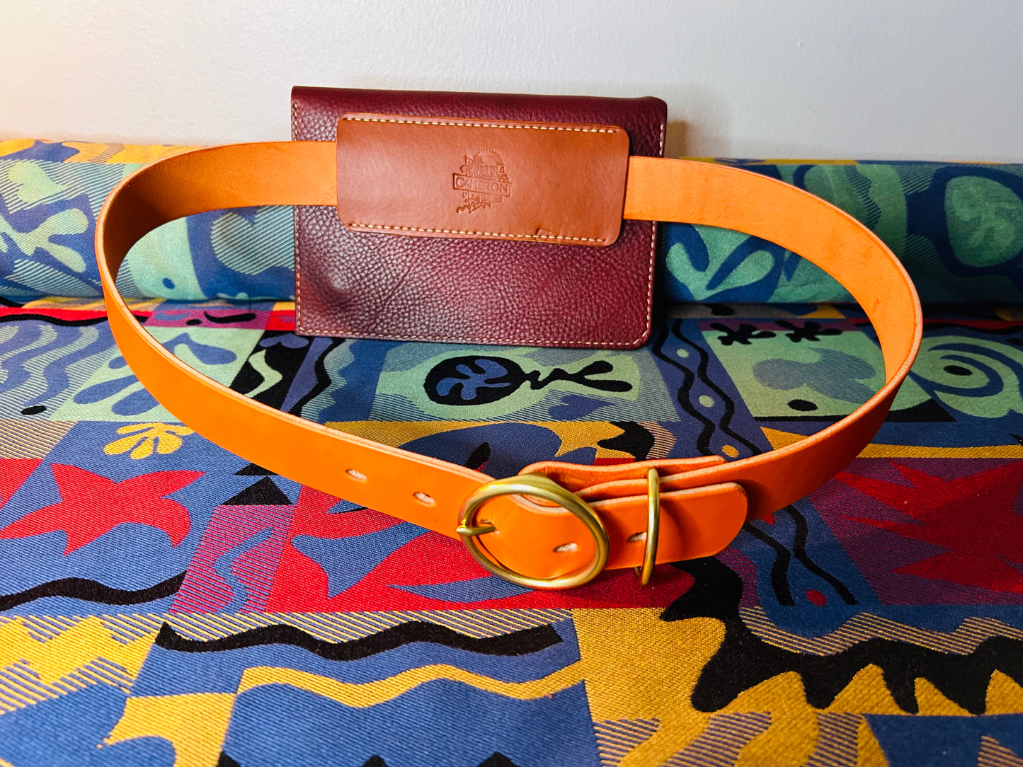 Yvette Belt Bag - Burgundy