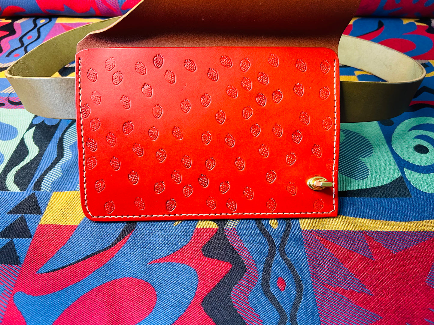 Strawberry belt bag