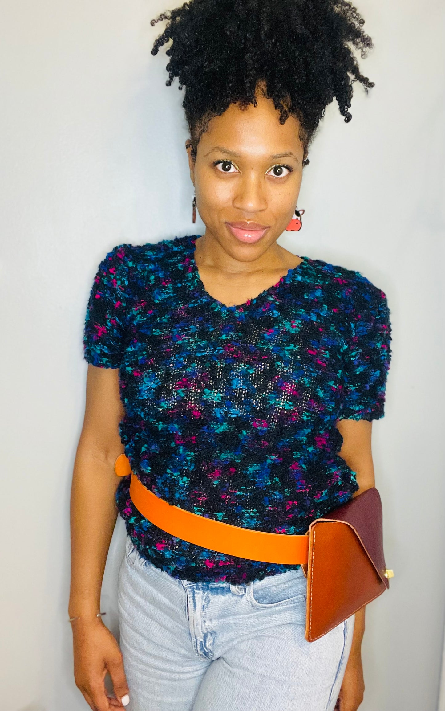 Yvette Belt Bag - Burgundy