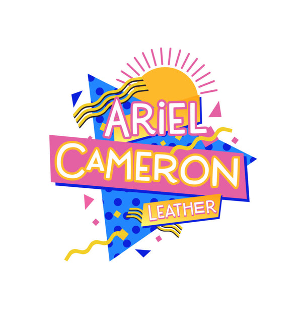 ariel cameron leather logo