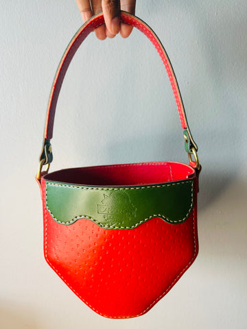 Berry Strawberry Tote Handbag 🍓