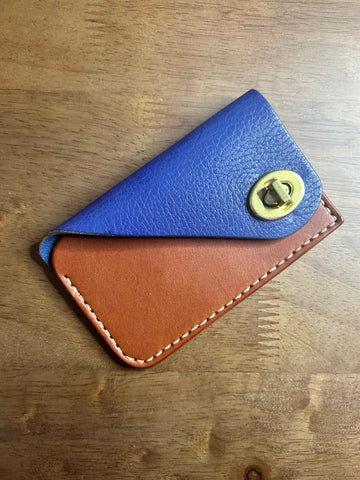 Blue Mini Milled Bag Wallet Product Image