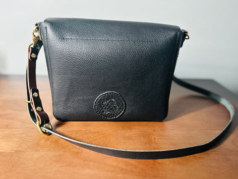 Large Polka Dot crossbody purse!