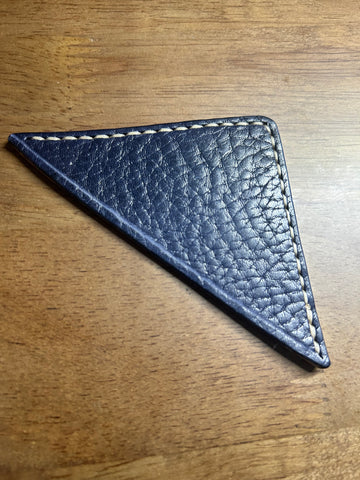Corner Bookmark- Milled Navy