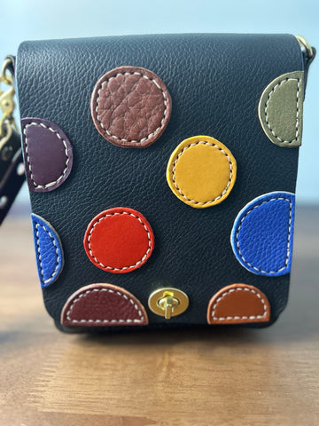Polka Dot Medium Crossbody bag!