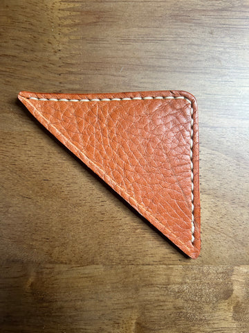 Corner Bookmark- Milled brown