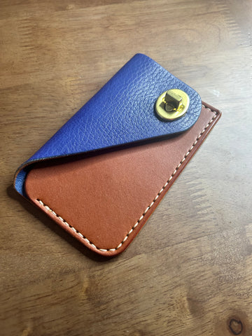 Blue Mini Milled Bag Wallet Alternate Image