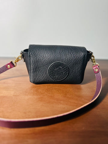 Mini Black Polka Shoulder Bag Alternate Image