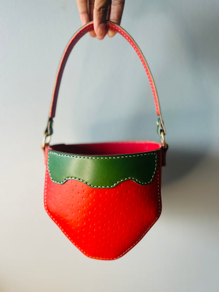 Berry Strawberry Tote Handbag 🍓