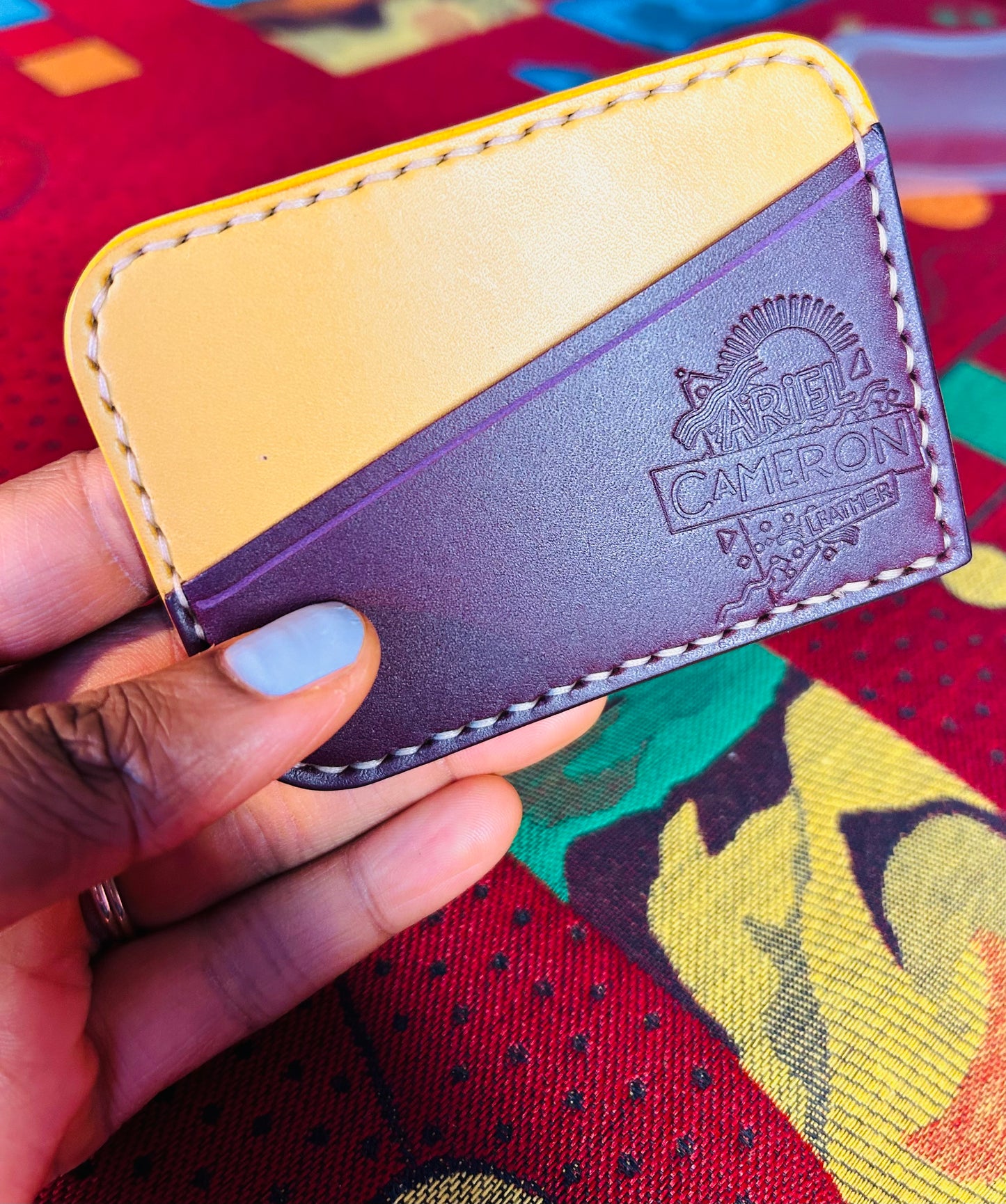 Mustard card holder