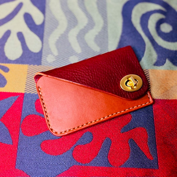 Mini Bag Wallet- Burgundy