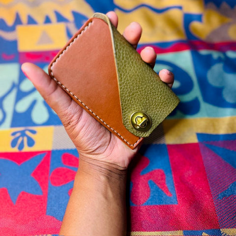 Mini Bag wallet-olive